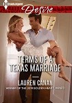 a cana terms of a texas marriage